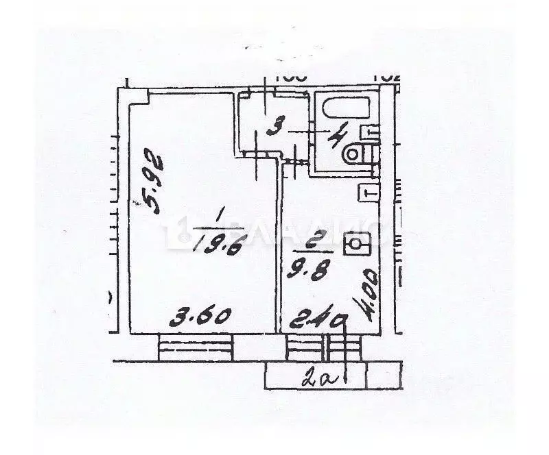 1-к кв. Москва Ясный проезд, 30К2 (34.8 м) - Фото 2