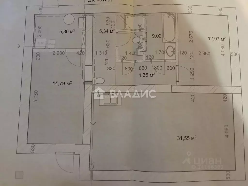 Дом в Белгородская область, Белгород ул. Хотмыжская (120 м) - Фото 2
