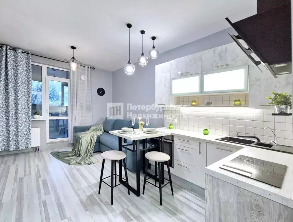 Студия Санкт-Петербург Усть-Славянка тер., ул. Заводская, 17 (25.85 м) - Фото 1