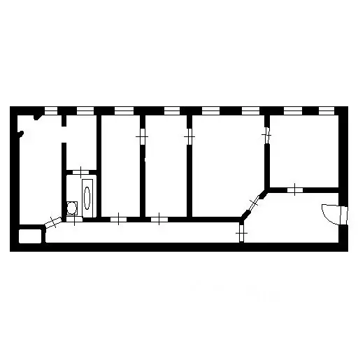 4-к кв. Санкт-Петербург просп. Большой Петроградской стороны, 69 ... - Фото 2
