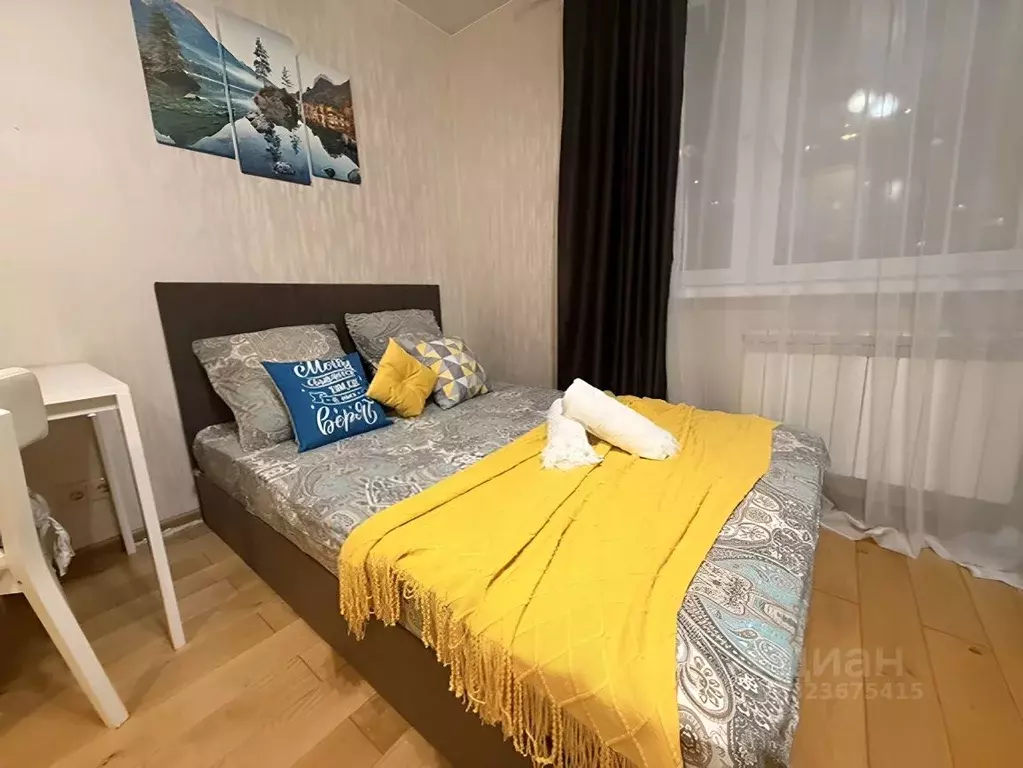 Студия Московская область, Домодедово Южный мкр, ул. Курыжова, 32 ... - Фото 1