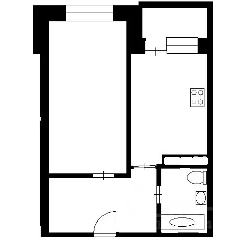 1-к кв. Московская область, Одинцово ул. Триумфальная, 10 (43.4 м) - Фото 2