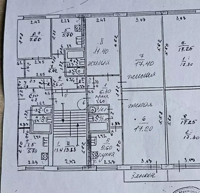 3-к кв. Нижегородская область, Нижний Новгород ул. Премудрова, 7 (61.6 ... - Фото 2