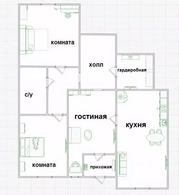 2-к кв. Московская область, Люберцы городской округ, Октябрьский пгт ... - Фото 2