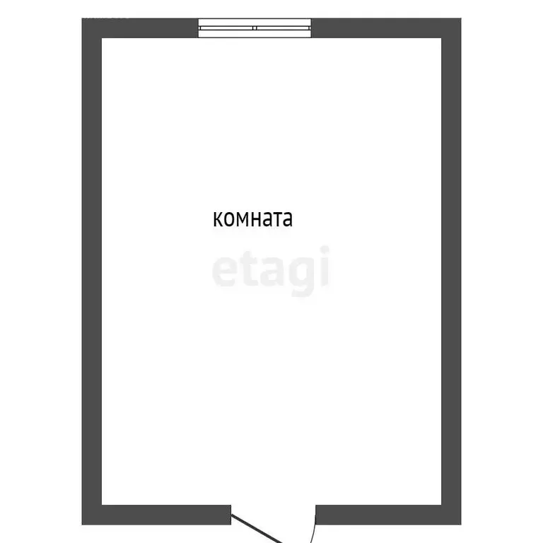 1к в -комнатной квартире (18.3 м) - Фото 1