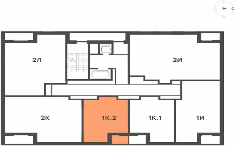 1-комнатная квартира: Казань, Краснококшайская улица, 60 (39.85 м) - Фото 1