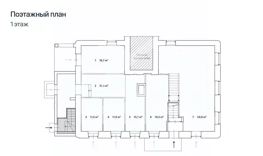 Торговая площадь в Москва Бауманская ул., 33/2С3 (16 м) - Фото 2