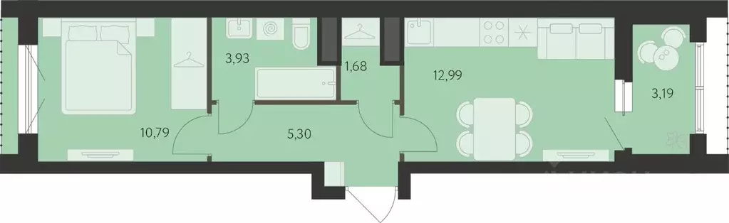 1-к кв. Свердловская область, Екатеринбург ул. Вильгельма де Геннина, ... - Фото 0