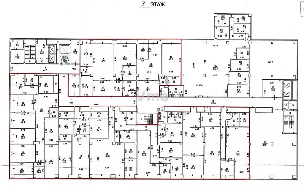 Офис в Москва Нижняя Красносельская ул., 35С64 (2427 м) - Фото 2