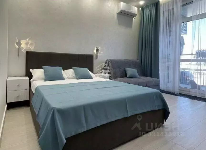 Студия Севастополь ул. Летчиков, 10 (35.0 м) - Фото 1