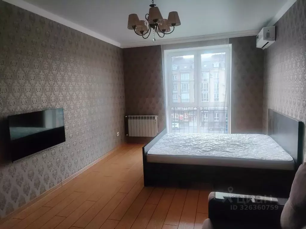 1-к кв. Северная Осетия, Владикавказ ул. Шамиля Джикаева, 8 (45.0 м) - Фото 1