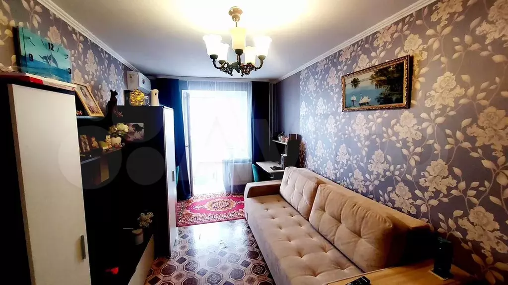 Доля в 1-к. квартире, 32 м, 9/10 эт. - Фото 1