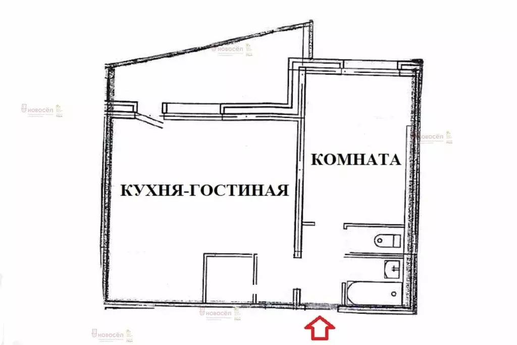 1-комнатная квартира: Екатеринбург, улица Сулимова, 4 (56 м) - Фото 1