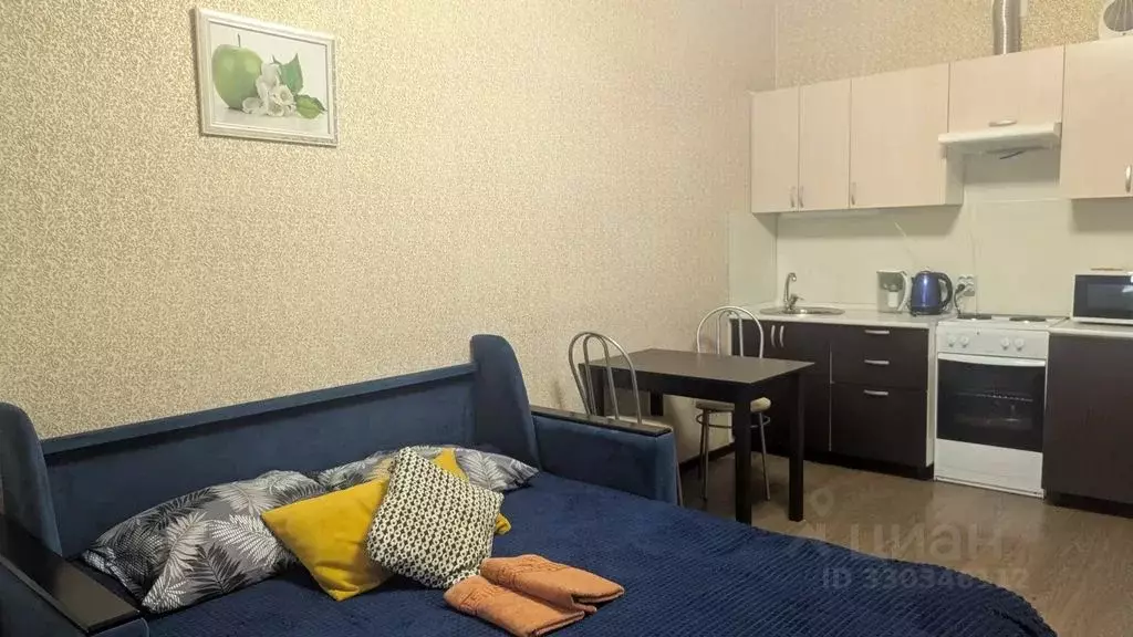 Студия Санкт-Петербург аллея Арцеуловская, 23к1 (27.0 м) - Фото 1