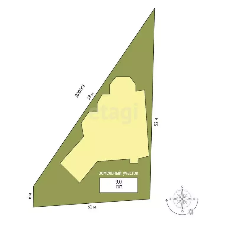 Офис (900 м) - Фото 1