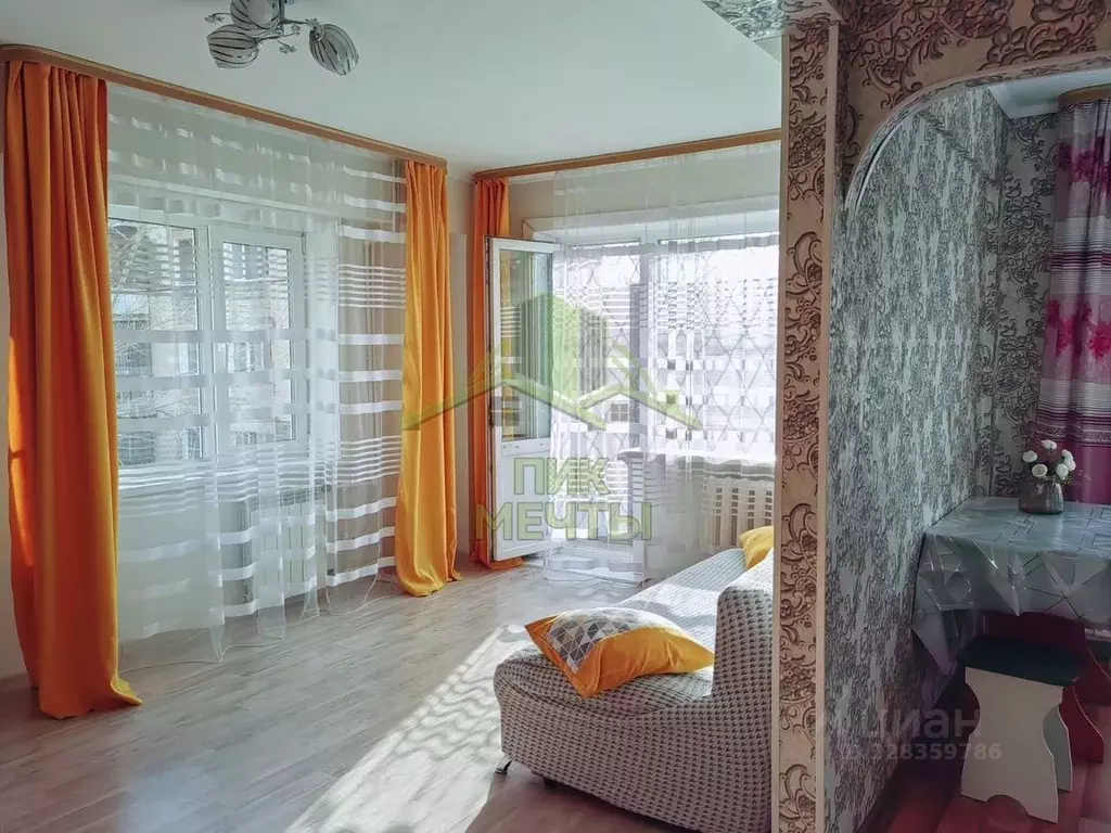 1-к кв. Бурятия, Улан-Удэ Солнечная ул., 37 (31.3 м) - Фото 1