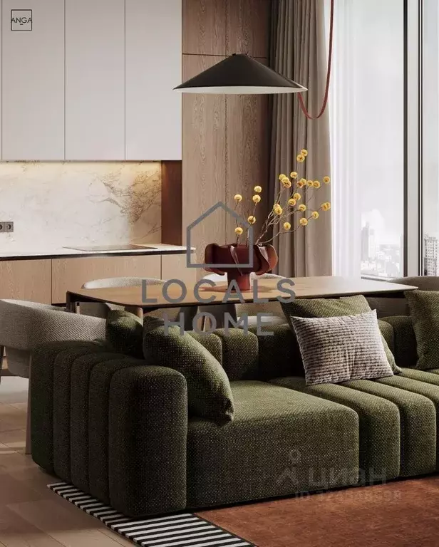 2-к кв. Рязанская область, Рязанский муниципальный округ, с. Дядьково ... - Фото 1