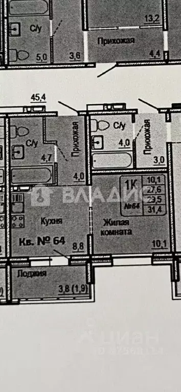 1-к кв. Новосибирская область, Новосибирск ул. Сибиряков-Гвардейцев, ... - Фото 1