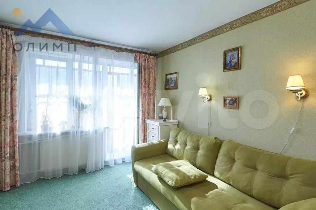 1-к. квартира, 30 м, 4/9 эт. - Фото 1