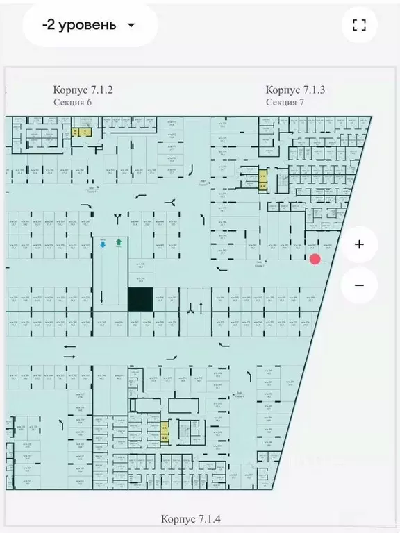 Гараж в Москва Прокшино жилой комплекс, 7.1.4 (19 м) - Фото 1