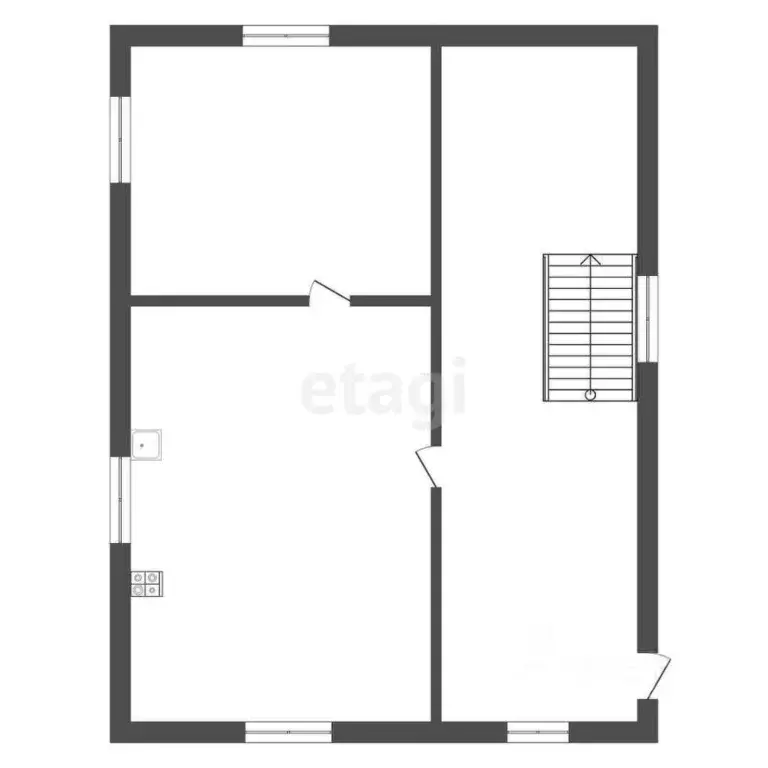 Дом в Свердловская область, Тугулым пгт ул. Первомайская, 3 (260 м) - Фото 2