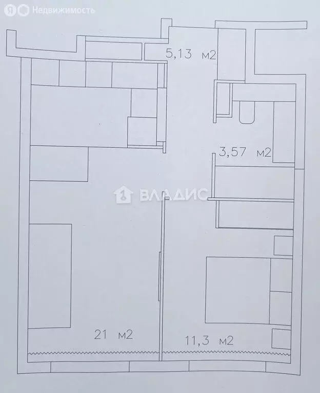 1-комнатная квартира: Пенза, улица Стасова, 2Ак1 (41 м) - Фото 0