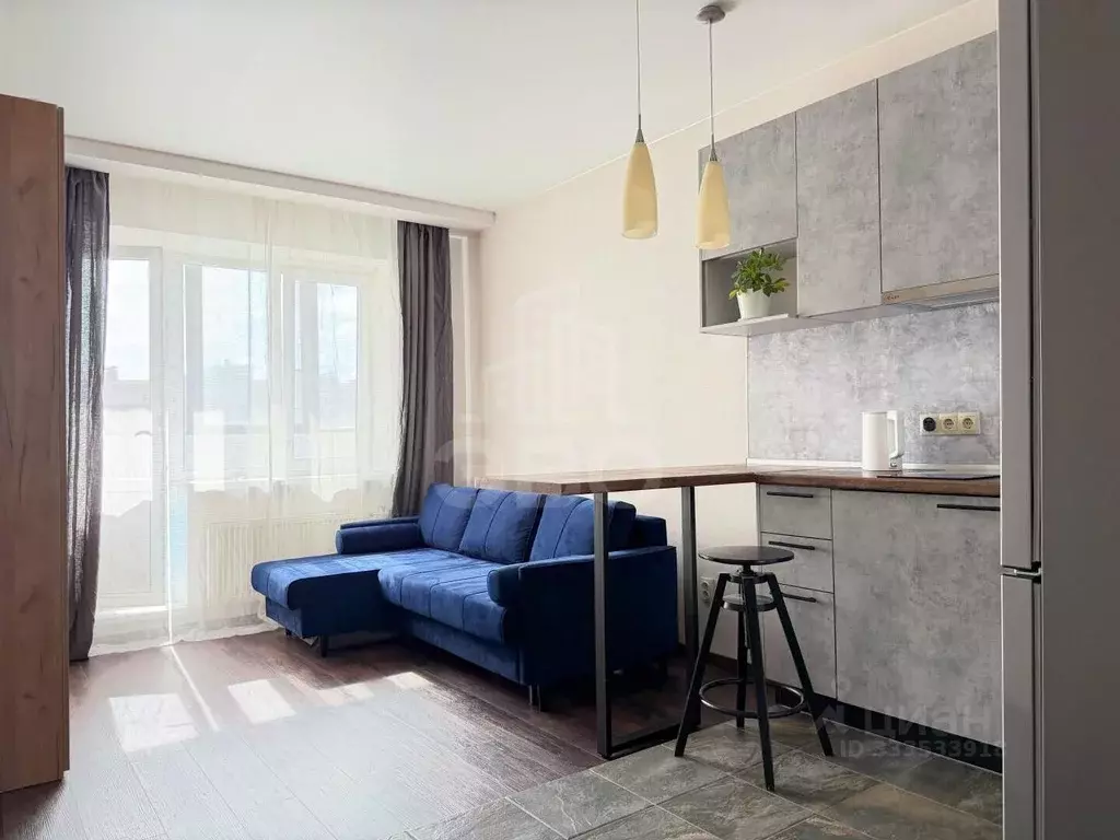 Студия Санкт-Петербург Пулковская ул., 1к2 (22.8 м) - Фото 1