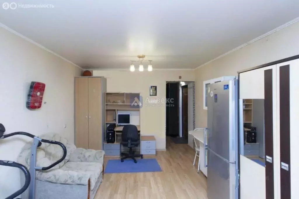 Квартира-студия: Тюмень, улица Республики, 229 (24.8 м) - Фото 1