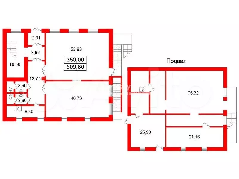 Продам помещение свободного назначения, 509.6 м - Фото 0