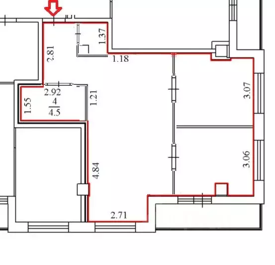 2-к кв. Пермский край, Пермь ул. Карла Модераха, 6 (60.4 м) - Фото 2