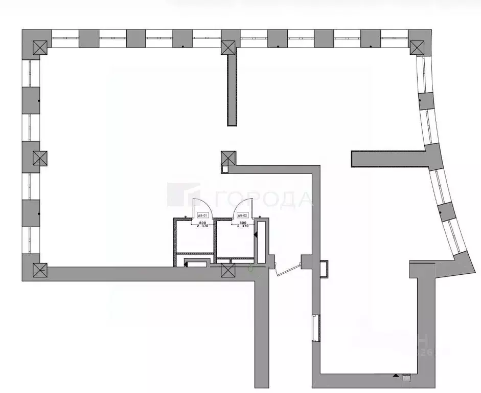 Офис в Новосибирская область, Новосибирск ул. Маковского, 6 (113 м) - Фото 2