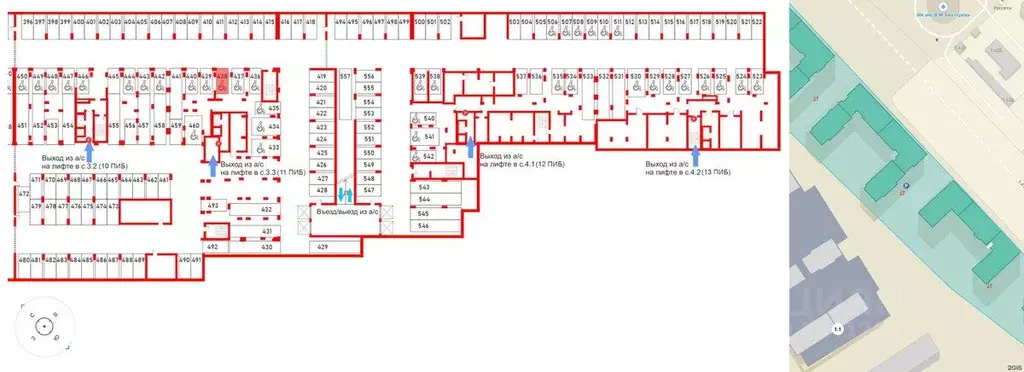 Гараж в Санкт-Петербург 1-й Предпортовый проезд, 1 (13 м) - Фото 1