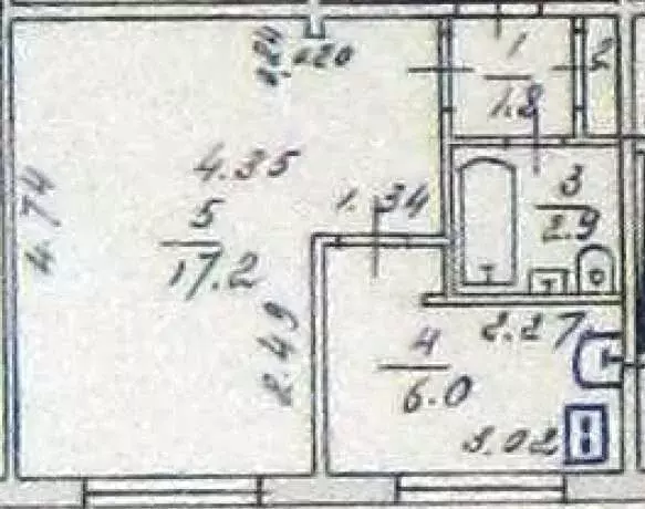 1-к кв. Костромская область, Кострома Никитская ул., 82 (30.0 м) - Фото 0