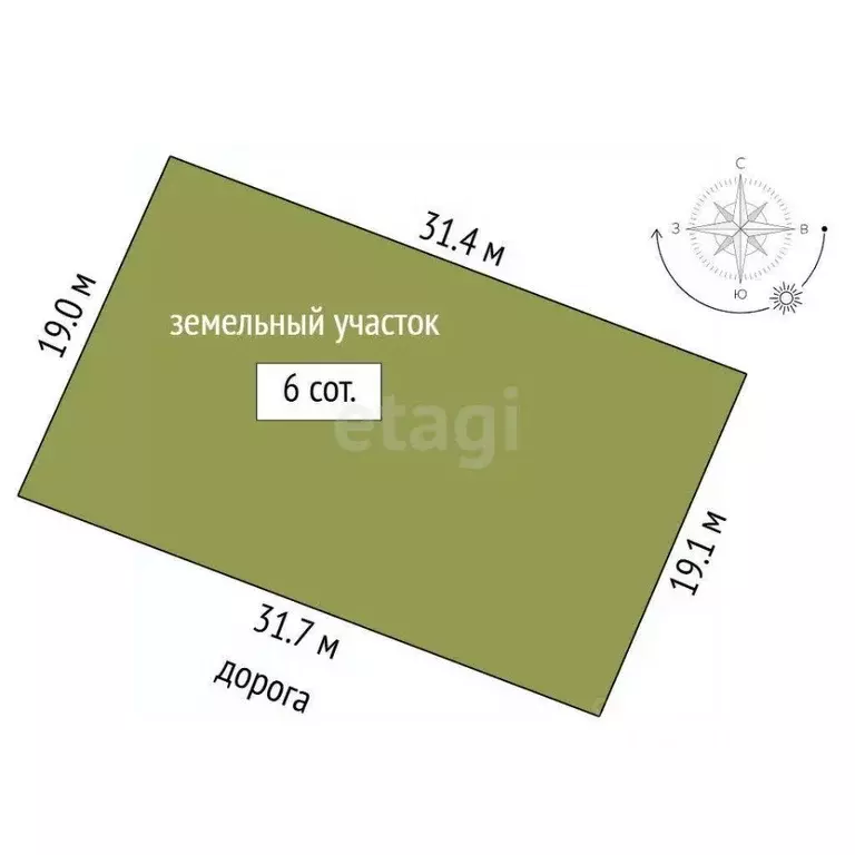 Участок в Тюменская область, Тюменский муниципальный округ, с. ... - Фото 1