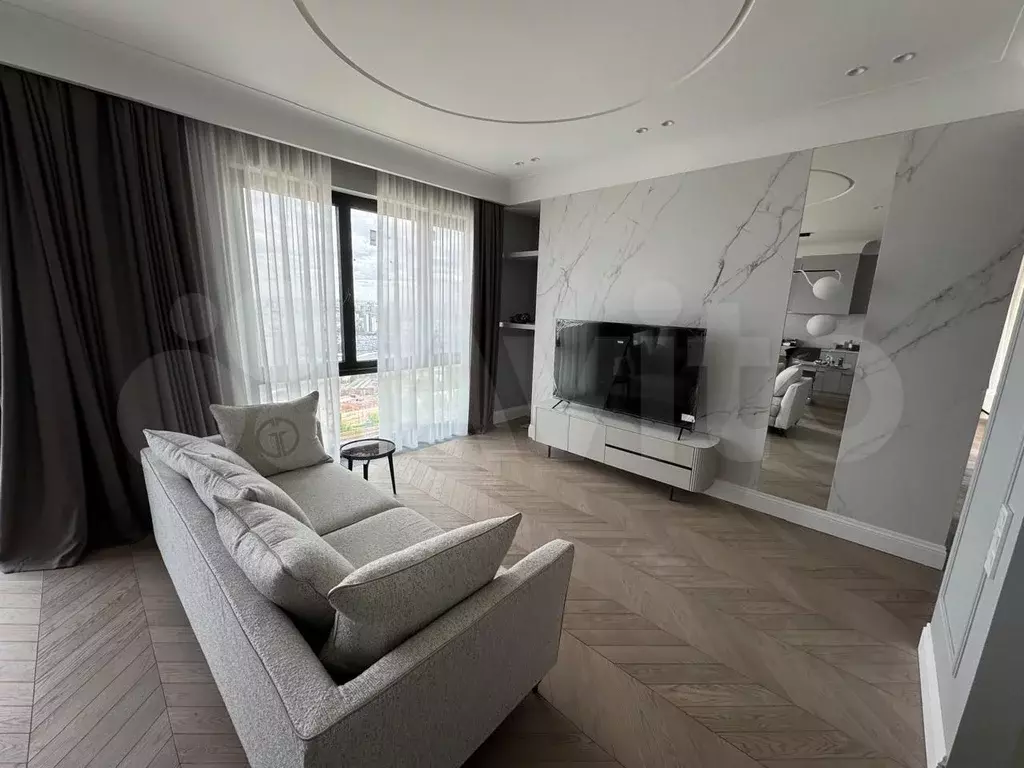 3-к. квартира, 100 м, 43/46 эт. - Фото 0