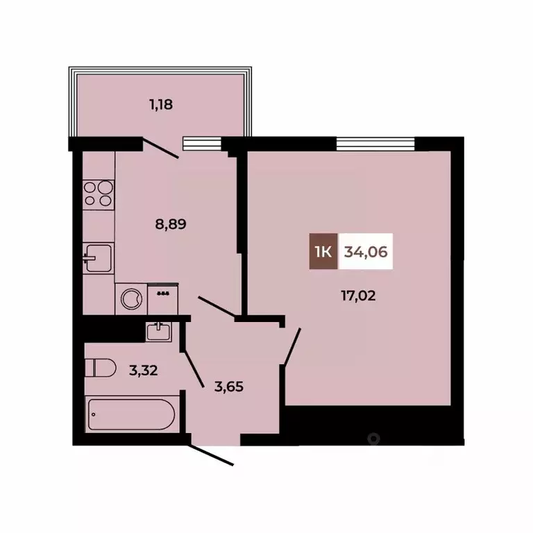 1-к кв. Ростовская область, Аксайский район, Щепкинское с/пос, пос. ... - Фото 0