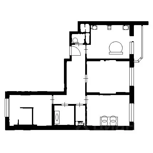 3-к кв. Санкт-Петербург Будапештская ул., 102 (98.0 м) - Фото 1