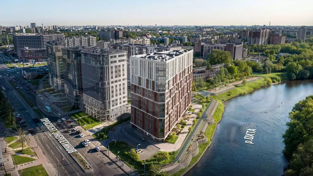 Апартаменты-студия, 23,3 м, 5/15 эт. - Фото 1
