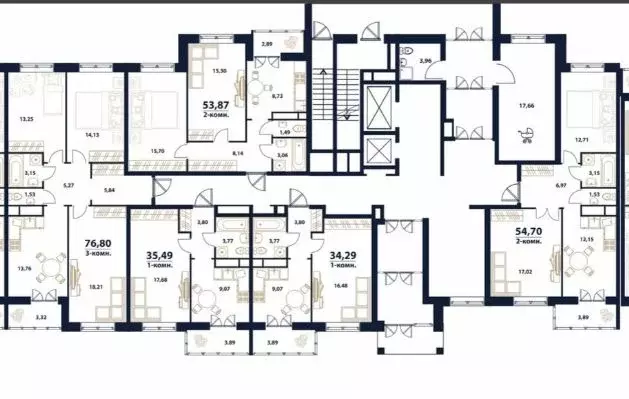 1-к кв. Ульяновская область, Ульяновск Новый Город мкр, 17-й кв-л, ... - Фото 2