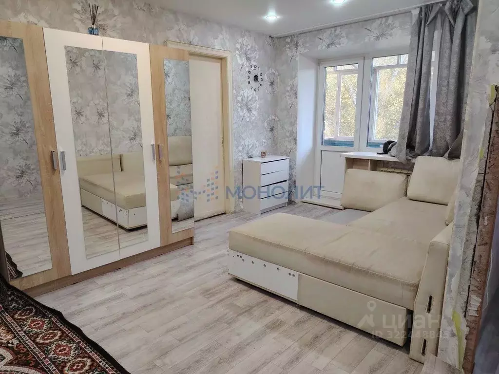 2-к кв. Нижегородская область, Нижний Новгород ул. Спутника, 7А (44.2 ... - Фото 1