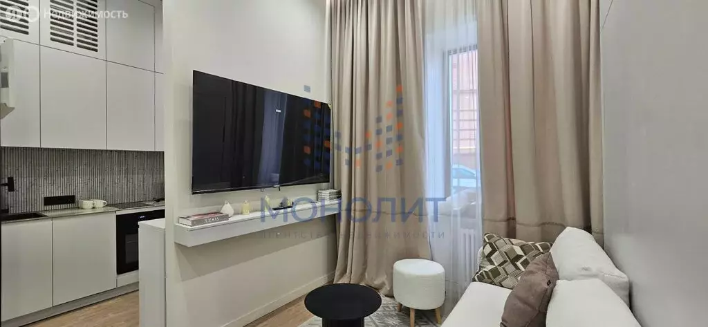 Квартира-студия: Москва, Садовая-Спасская улица, 19к3 (19.3 м) - Фото 1