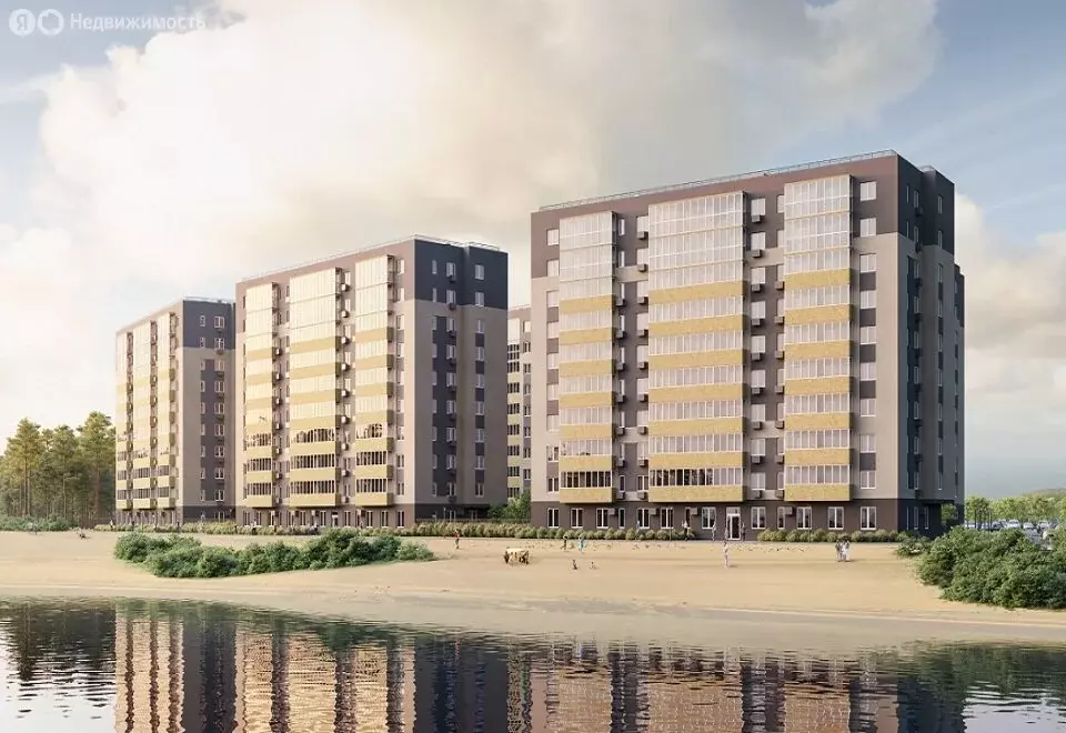 Квартира-студия: Тюмень, улица Героев Сталинградской Битвы, 1 (25.6 м) - Фото 1