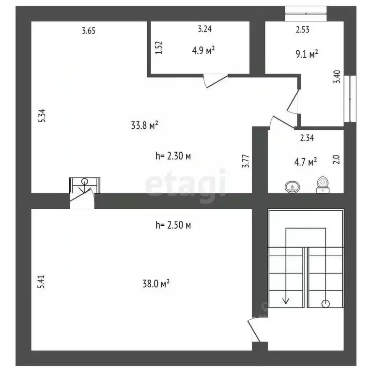 Торговая площадь в Крым, Ялта ул. Горького, 6 (82 м) - Фото 0