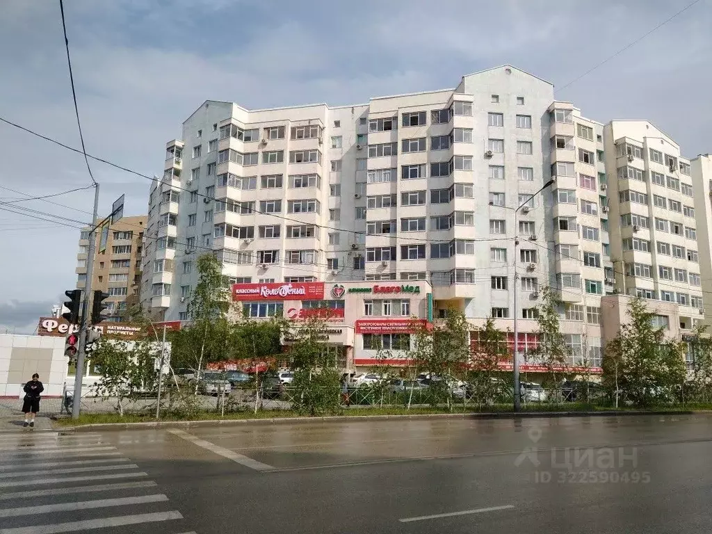 1-к кв. Саха (Якутия), Якутск ул. Пояркова, 20/1 (53.1 м) - Фото 1