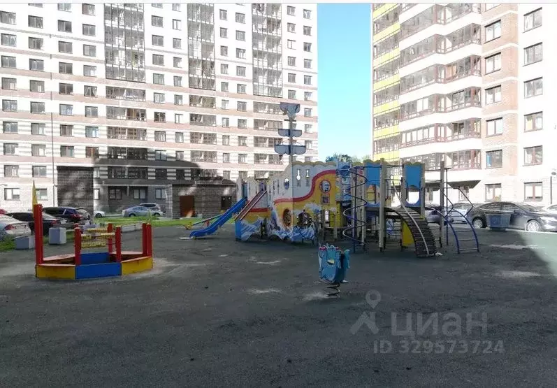 1-к кв. Ленинградская область, Мурино Всеволожский район, Новая ул., ... - Фото 2