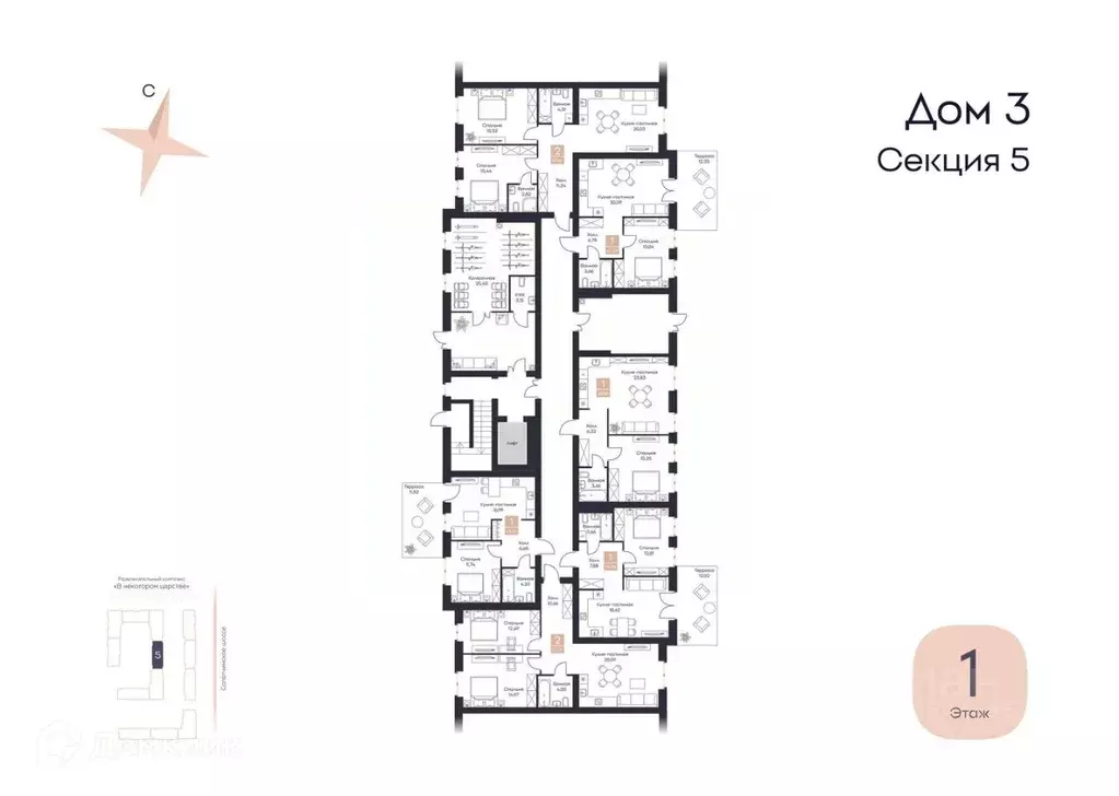 2-к кв. Рязанская область, Рязанский район, Полянское с/пос, с. Поляны ... - Фото 2
