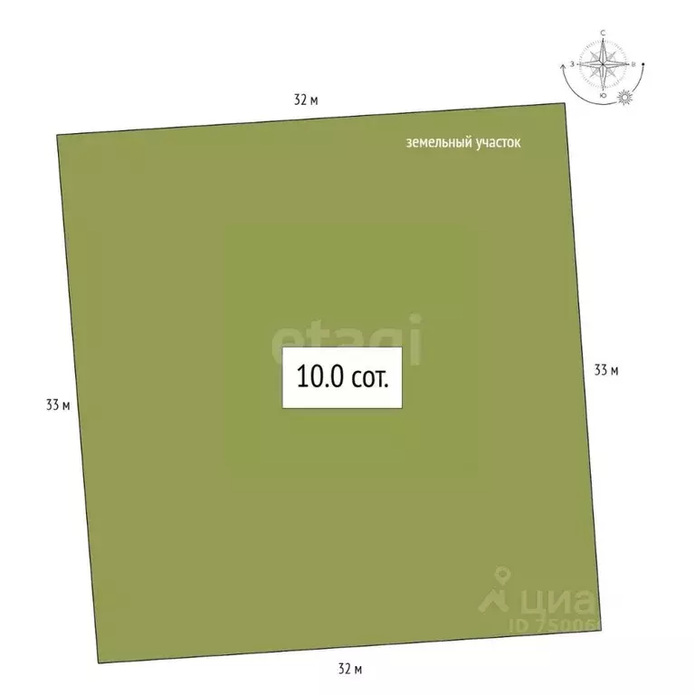 Участок в Алтайский край, Советский район, с. Платово  (10.0 сот.) - Фото 2