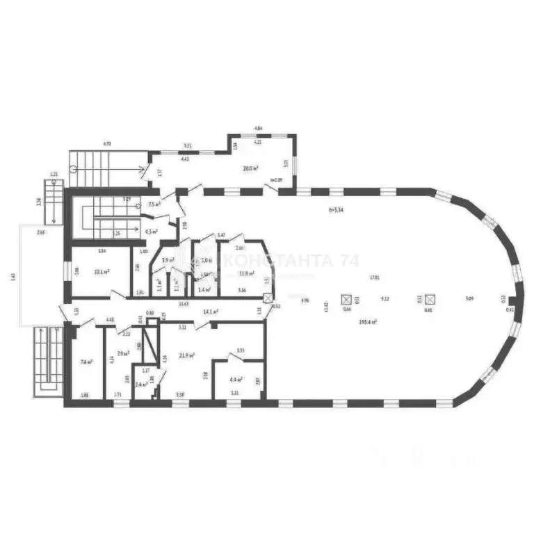 Помещение свободного назначения в Челябинская область, Чебаркуль ... - Фото 2