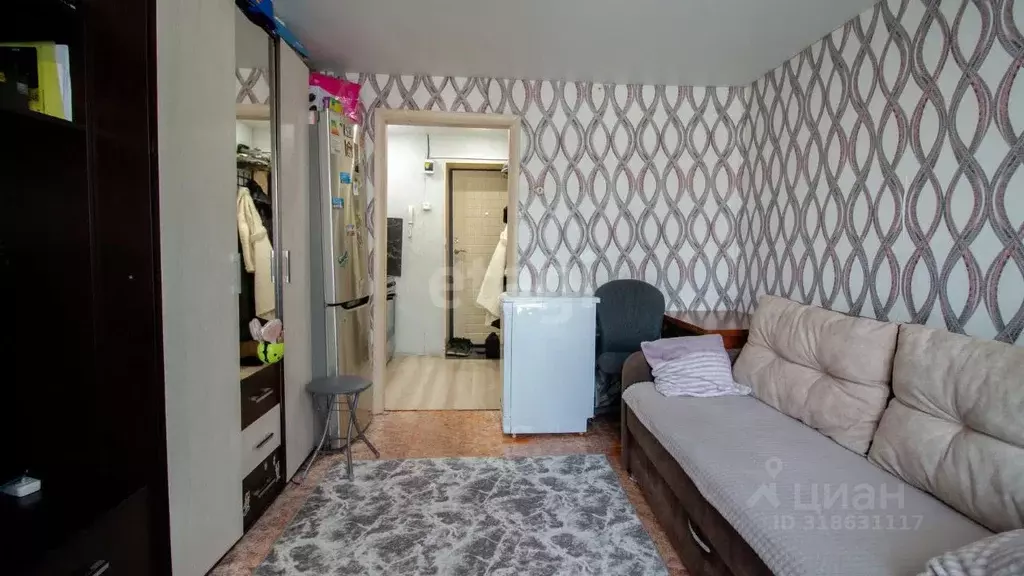 Студия Томская область, Томск ул. Сергея Лазо, 12/2 (18.0 м) - Фото 1