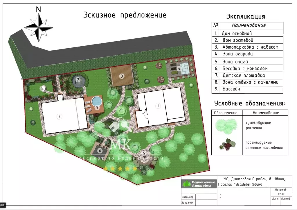 Участок в Московская область, Дмитровский муниципальный округ, д. ... - Фото 1